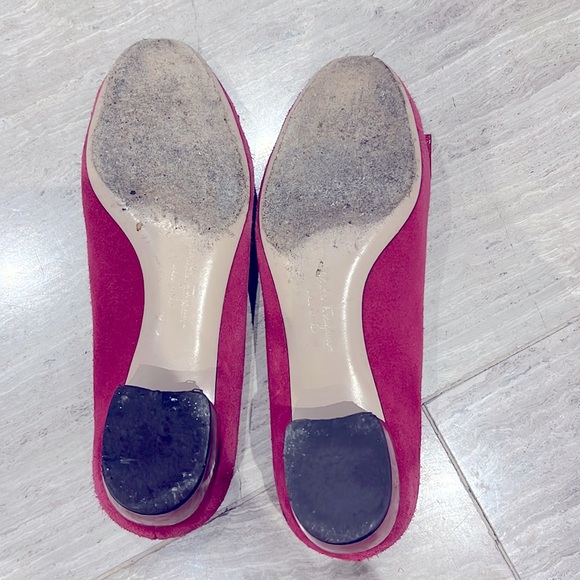 Salvatore Ferragamo Vara Bow Suede Pink Pumps. US size 4 but fits like a US 5 - Picture 5 of 6